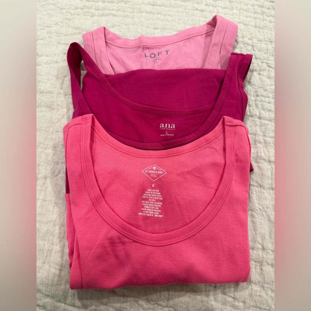 In The Pinks Tank Tops Bundle